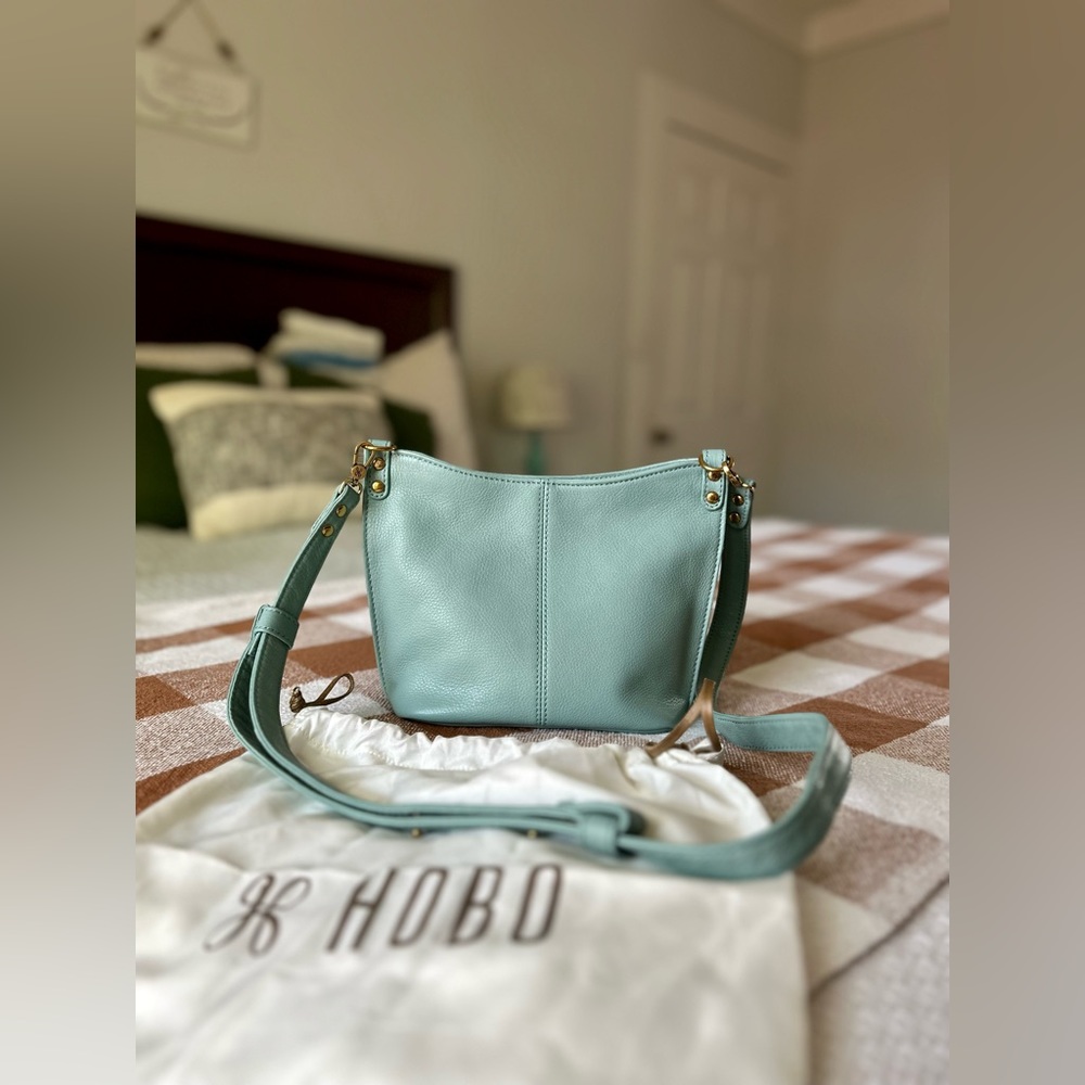 Hobo Leather Crossbody Purse